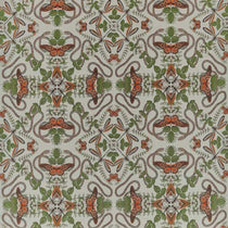 Emerald Forest Smoke Jacquard Fabric by the Metre